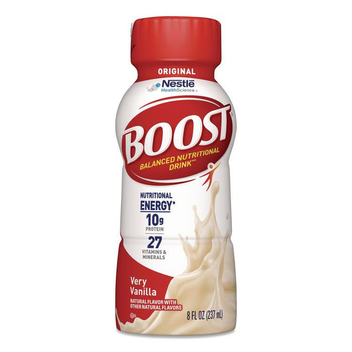 Original Nutritional Drink, Very Vanilla, 8 oz Bottle, 24/Carton