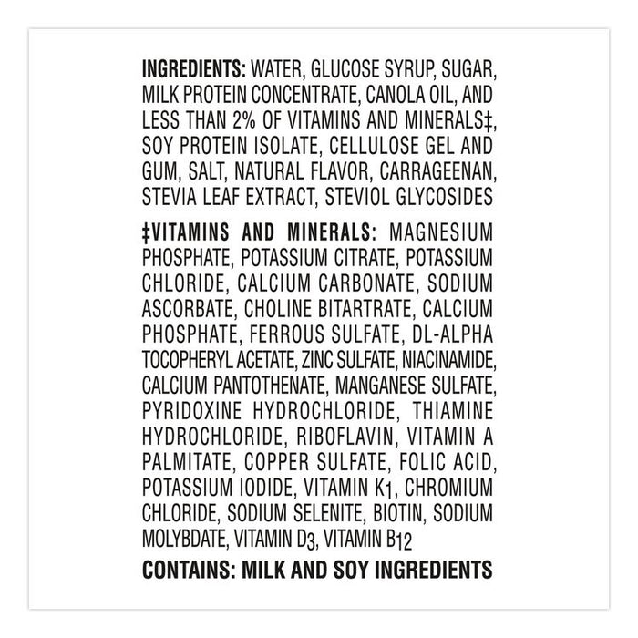 Original Nutritional Drink, Very Vanilla, 8 oz Bottle, 24/Carton
