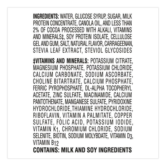 Original Nutritional Drink, Rich Chocolate, 8 oz Bottle, 24/Carton
