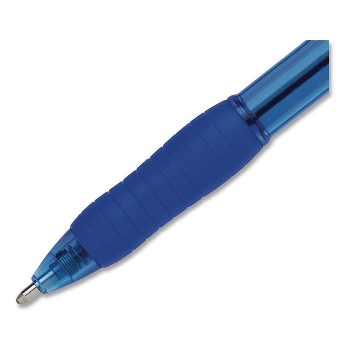 Profile Ballpoint Pen, Retractable, Bold 1.4 mm, Assorted Ink and Barrel Colors, 4/Pack