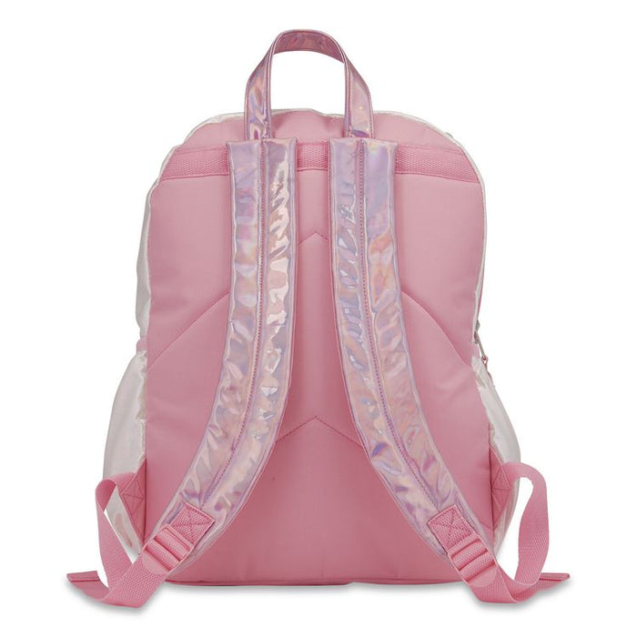 Adorable Unicorn Backpack, 12 x 5 x 16, White/Pink