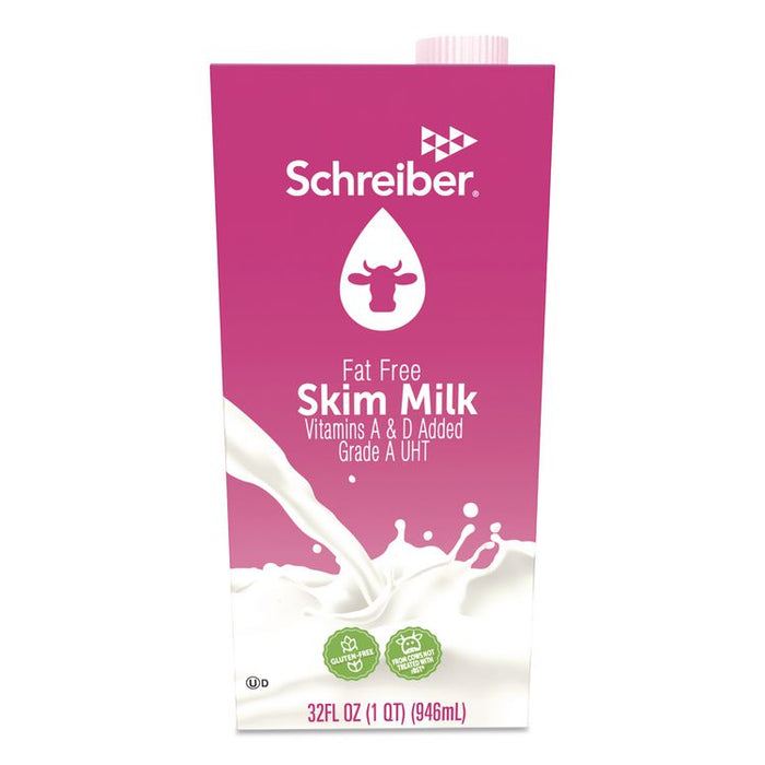 Skim Milk, 32 oz Carton, 12/Carton