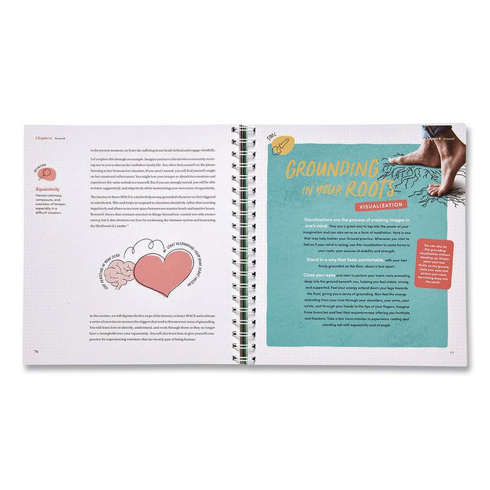Guided Journal: Practice Makes Purpose by Melissa Bernstein and Shiri Mund, PhD, Green Tree Cover, (90) Sheets