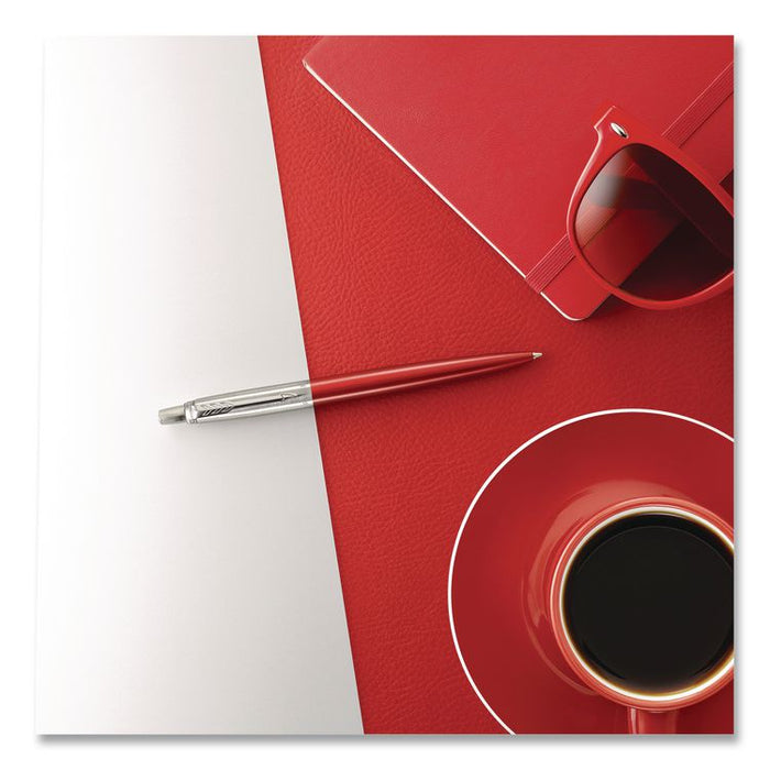 Jotter Retractable Pen and Pencil Set, (1) Medium Blue Ballpoint Pen, (1) Medium Black Gel Pen, (1) 0.7 mm Mechanical Pencil