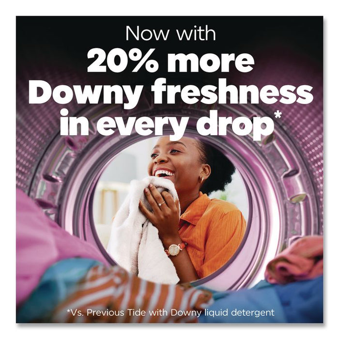 Plus Boost of Ultra Downy Laundry Detergent, HE Compatible, April Fresh Scent, 73 oz Bottle