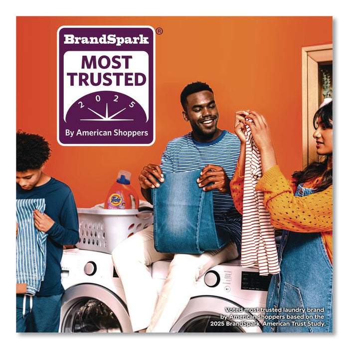 Plus Boost of Ultra Downy Laundry Detergent, HE Compatible, April Fresh Scent, 73 oz Bottle