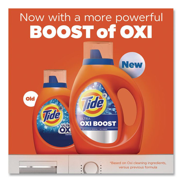 Ultra OXI Boost Laundry Detergent, HE Compatible, 117 oz Bottle