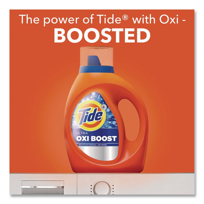 Ultra OXI Boost Laundry Detergent, HE Compatible, 117 oz Bottle