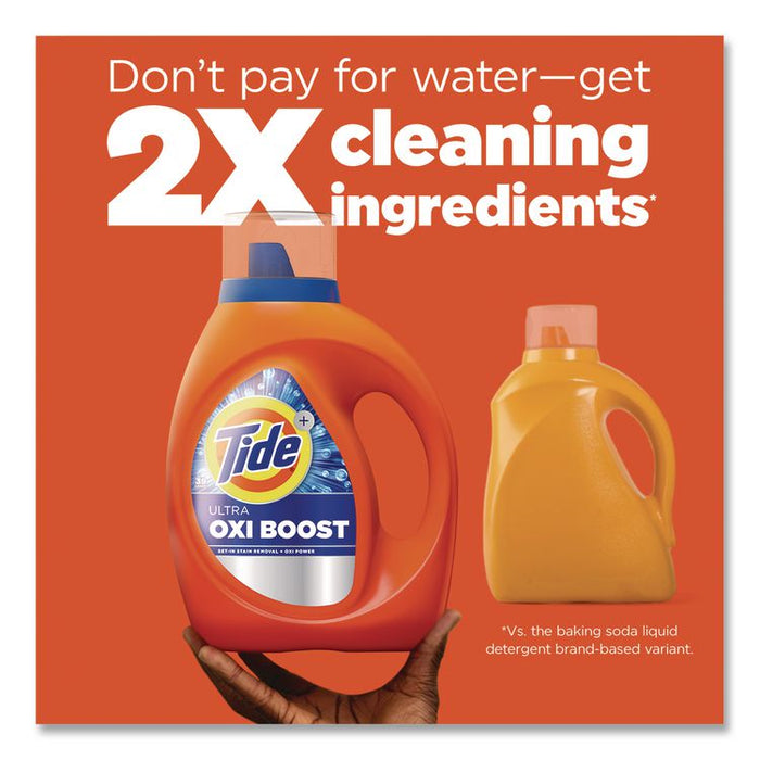 Ultra OXI Boost Laundry Detergent, HE Compatible, 117 oz Bottle