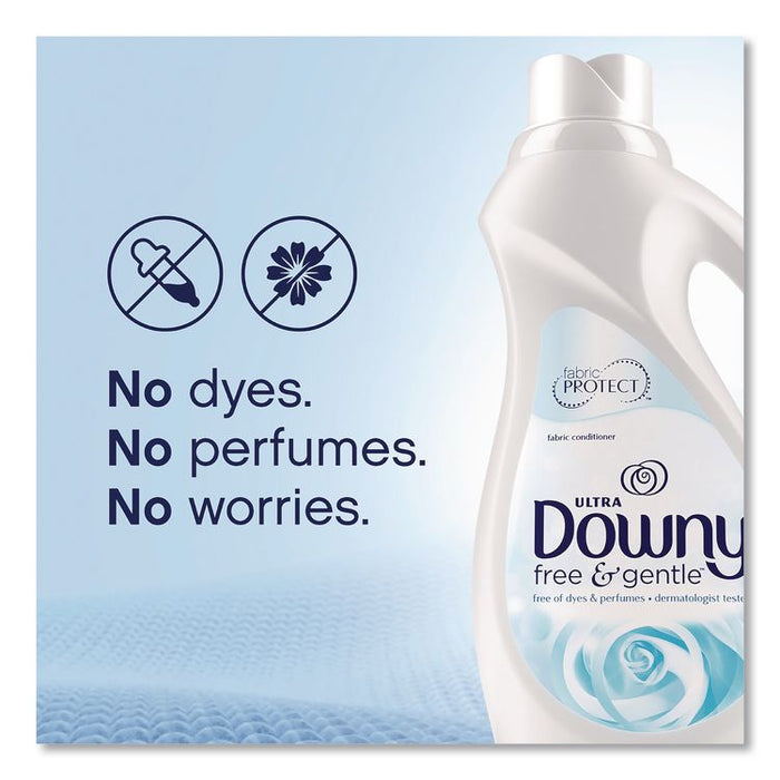 Free and Gentle Liquid Fabric Softener, Unscented, 111 oz Bottle