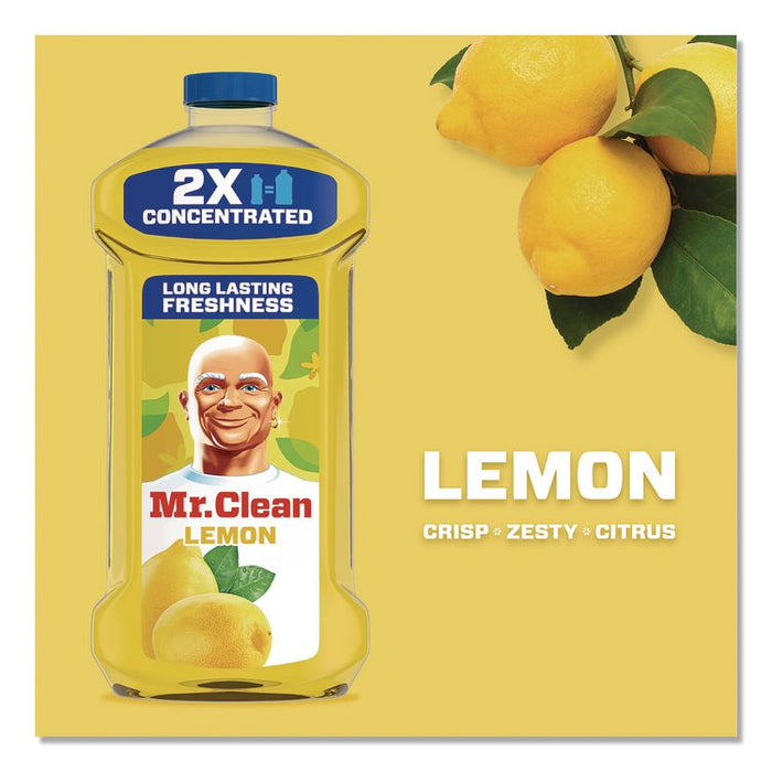 Multi-Surface Antibacterial Cleaner, Lemon Scent, 99 oz Jug