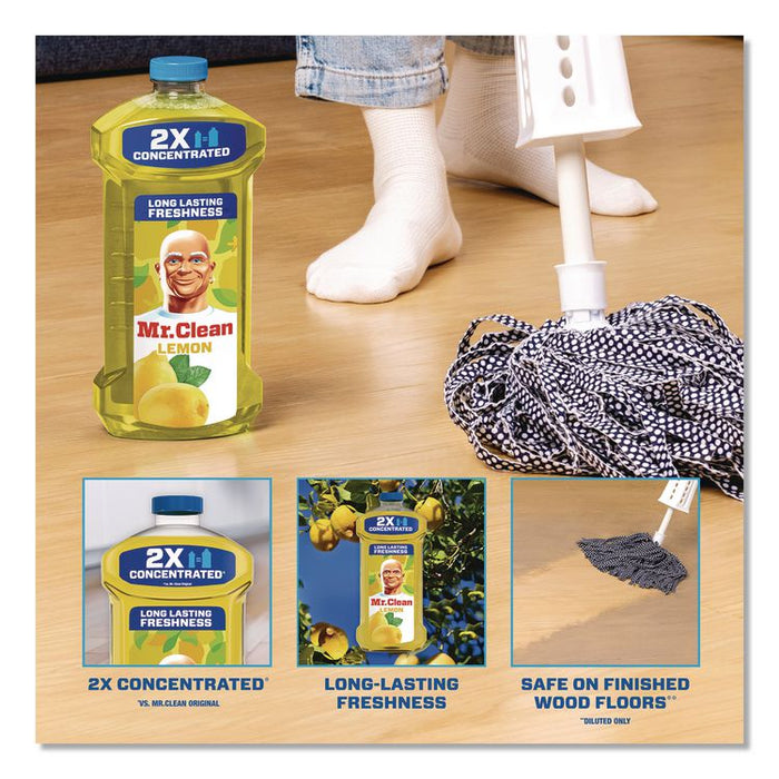 Multi-Surface Antibacterial Cleaner, Lemon Scent, 99 oz Jug