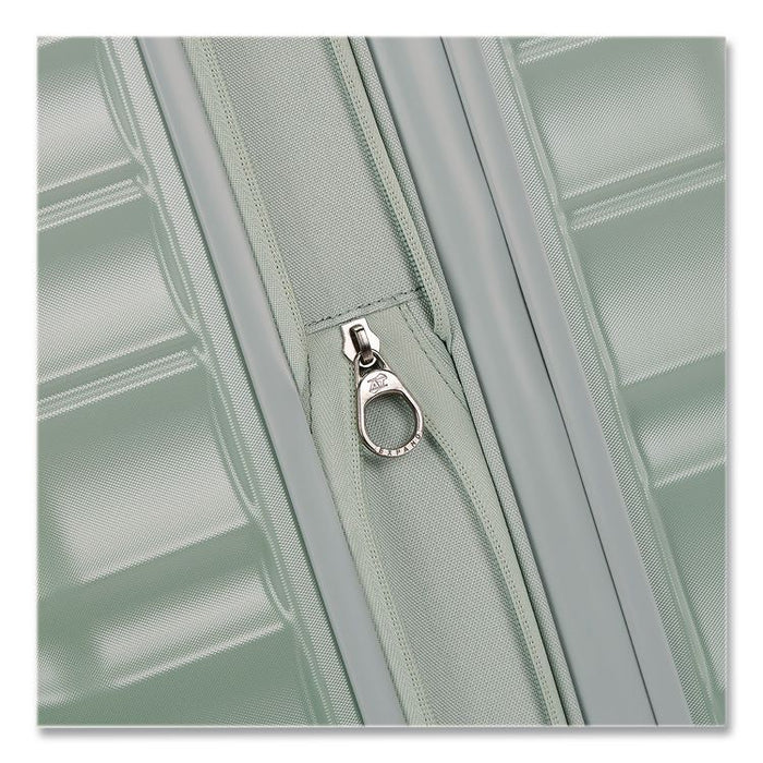 Cascade Hardside Spinner Suitcase, 17.75 x 10 x 26.75, Sage Green