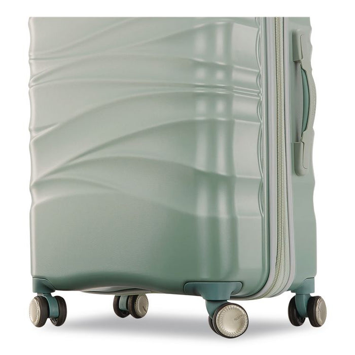 Cascade Hardside Spinner Suitcase, 17.75 x 10 x 26.75, Sage Green