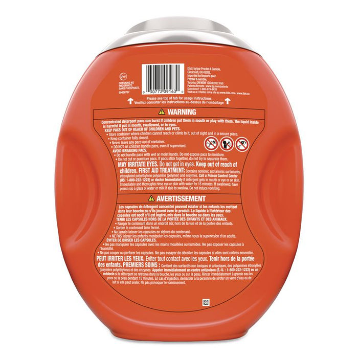 Hygienic Clean Heavy 10x Duty Power PODS, HE Compatible, Original Scent, 45 Pods/Tub