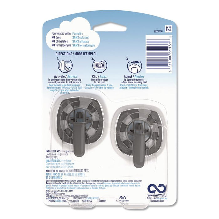 CAR Air Freshener, Linen and Sky, 2 mL, 2/Pack