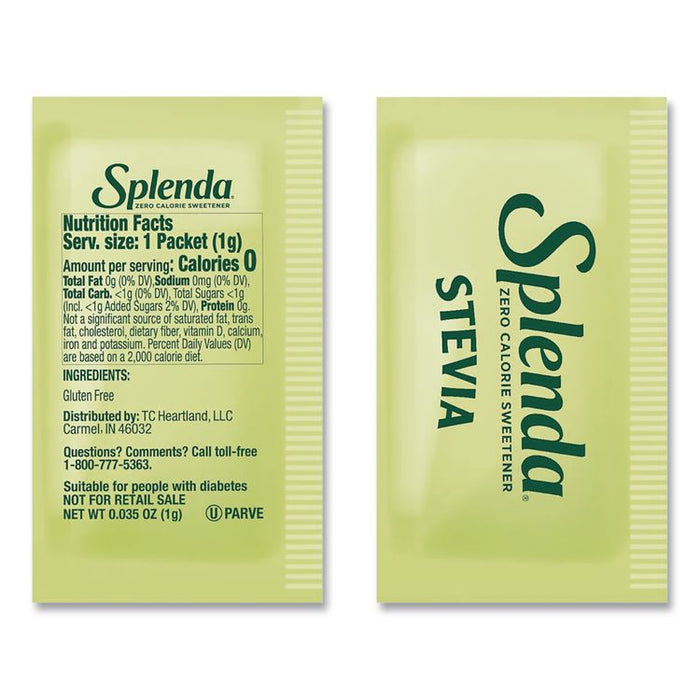 Stevia Sweetener Packet, 0.04 oz, 200/Box