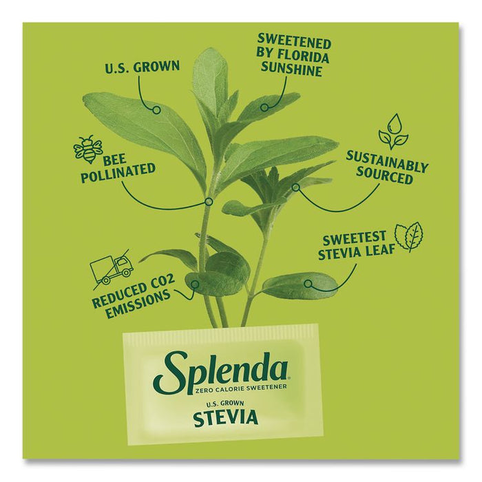 Stevia Sweetener Packet, 0.04 oz, 200/Box