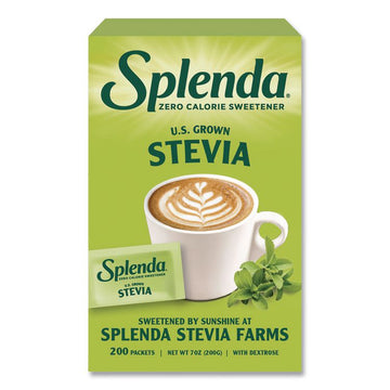 Stevia Sweetener Packet, 0.04 oz, 200/Box