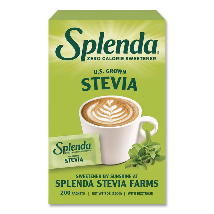 Stevia Sweetener Packet, 0.04 oz, 200/Box