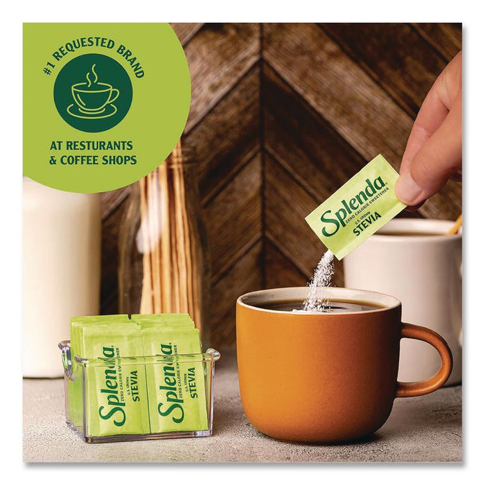 Stevia Sweetener Pack, 0.04 oz, 1,000/Carton