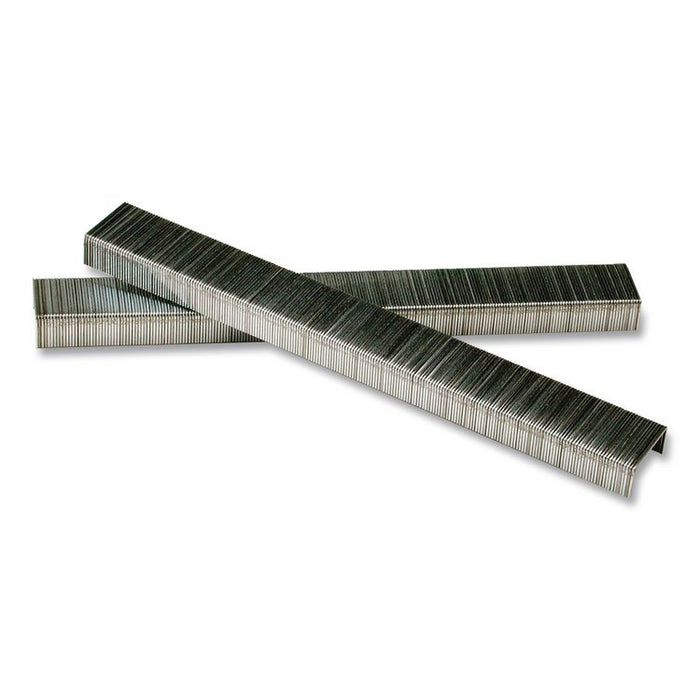 Standard Staples, 0.25" Leg, Steel, 5,000/Box, 100 Boxes/Carton