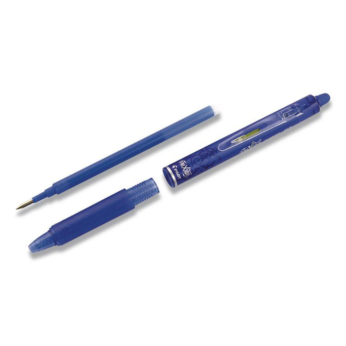 FriXion Ball Clicker Erasable Gel Pen, Retractable, Fine 0.7 mm, Assorted Ink and Barrel Colors, 7/Pack