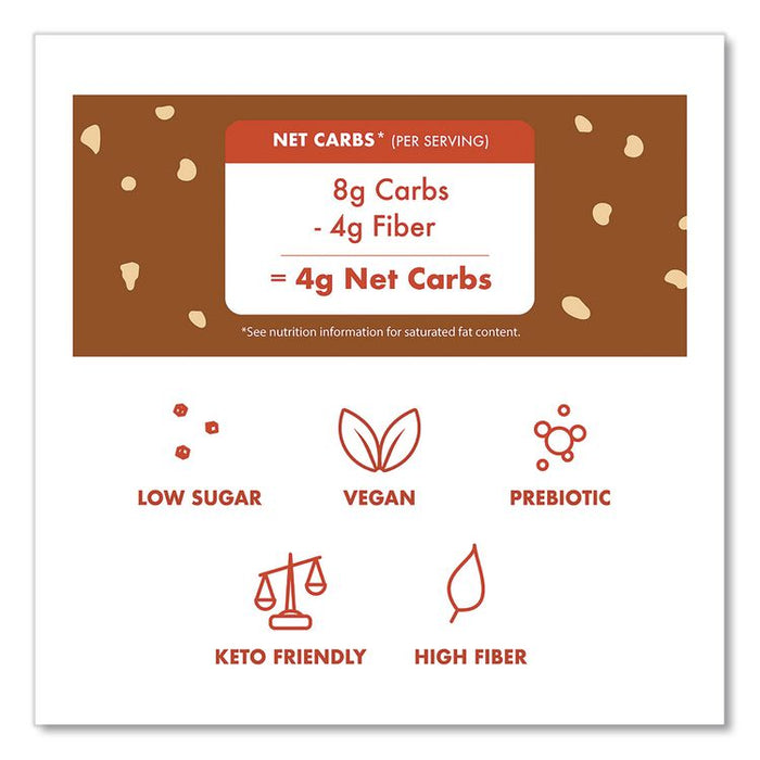 Wafers, Chocolate Hazelnut, 0.78 oz Packet, 16/Box
