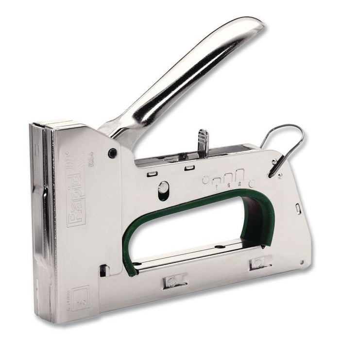 PRO R34E Heavy-Duty Staple Gun, 1/4" to 9/16" Flatwire Staples