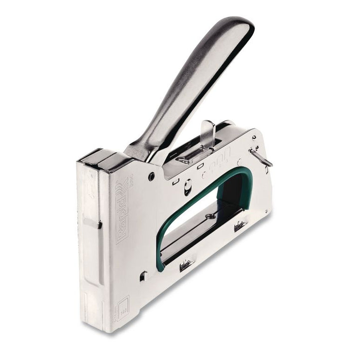 PRO R34E Heavy-Duty Staple Gun, 1/4" to 9/16" Flatwire Staples