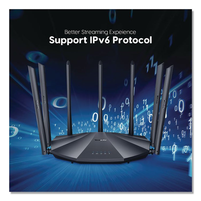 AC23 AC2100 Dual-Band Gigabit Wireless Router, 4 Ports, Dual-Band 2.4 GHz/5 GHz