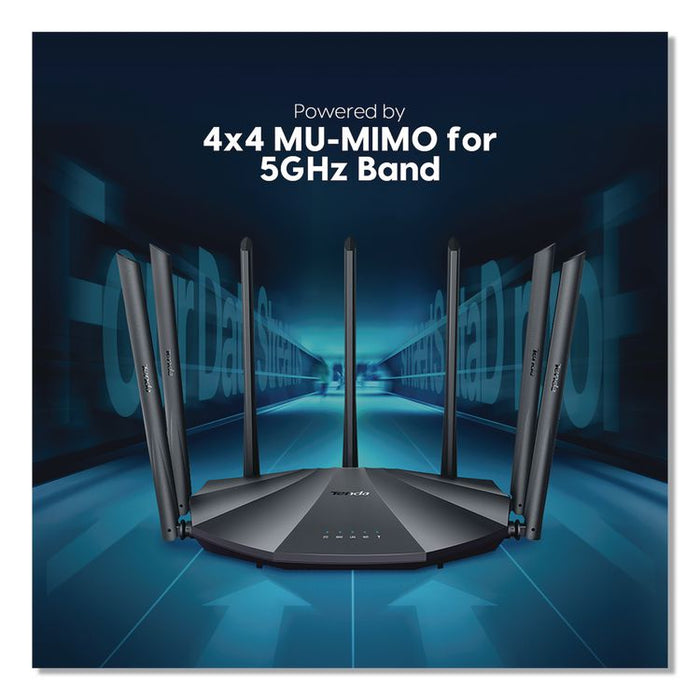 AC23 AC2100 Dual-Band Gigabit Wireless Router, 4 Ports, Dual-Band 2.4 GHz/5 GHz