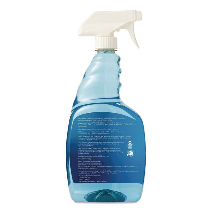 Hello Eco Glass Cleaner, 32 oz Spray Bottle, 12/Carton