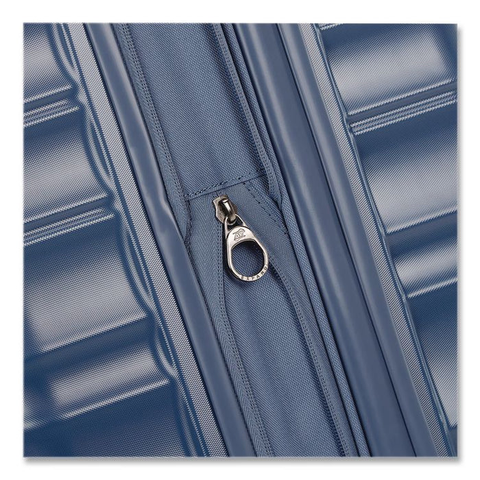 Cascade Hardside Spinner Suitcase, 15 x 9.5 x 22, Slate Blue