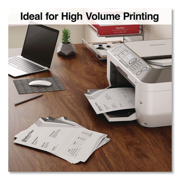 Copy Paper, 92 Bright, 20 lb Bond Weight, 8.5 x 11, 500 Sheets/Ream, 3 Reams/Carton