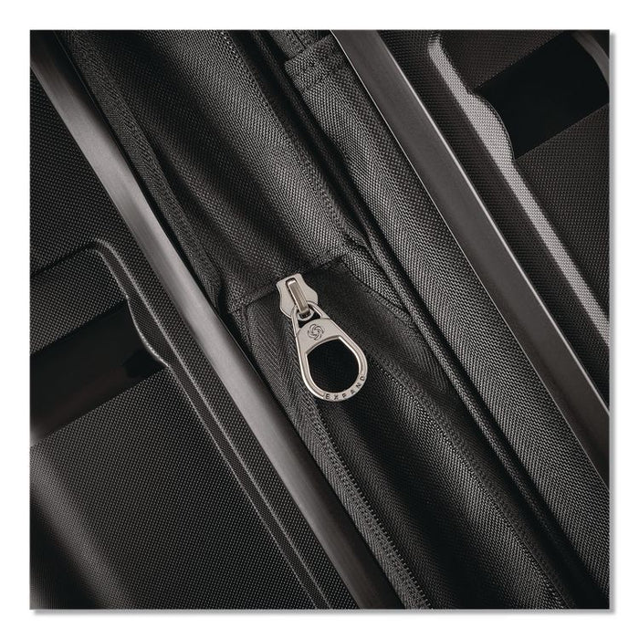 Outline Pro Hardside Spinner Suitcase, 15 x 10 x 23, Midnight Black