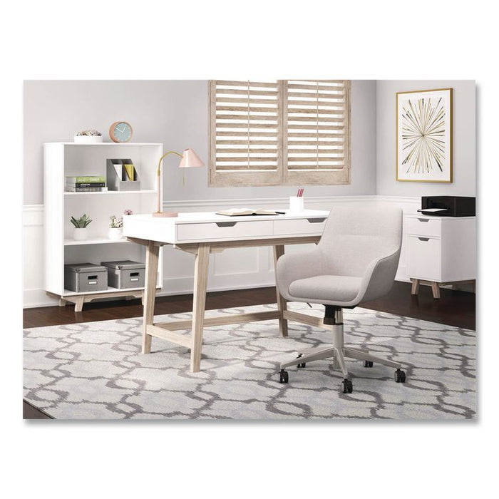 Whitney Bookcase, Three Shelves, 31.75w x 14d x 48.25h, White