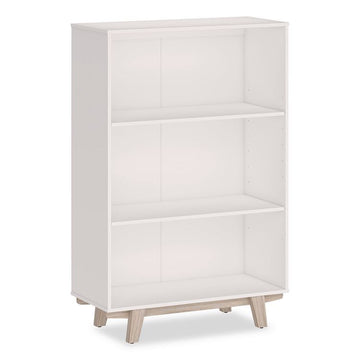 Whitney Bookcase, Three Shelves, 31.75w x 14d x 48.25h, White