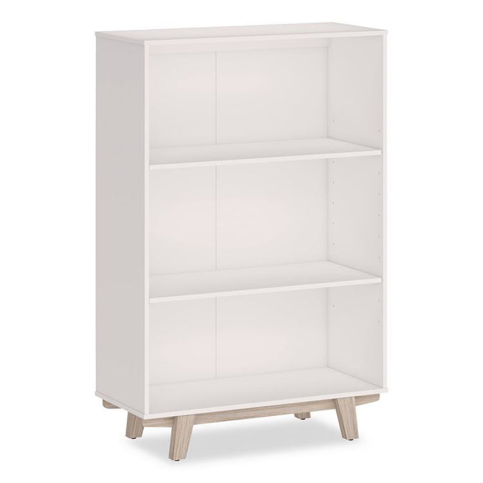 Whitney Bookcase, Three Shelves, 31.75w x 14d x 48.25h, White