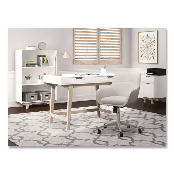Whitney 2-Drawer Lateral File Cabinet, Letter/Legal Size File Drawers, 23.75" x 20" x 31.25", White
