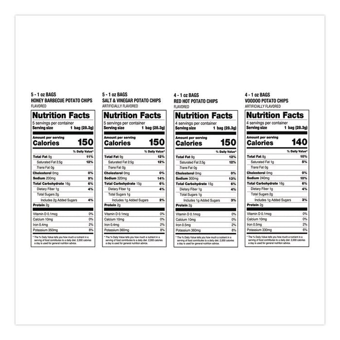 Flavor Lovers Variety Pack, Assorted Flavors, 42/Carton