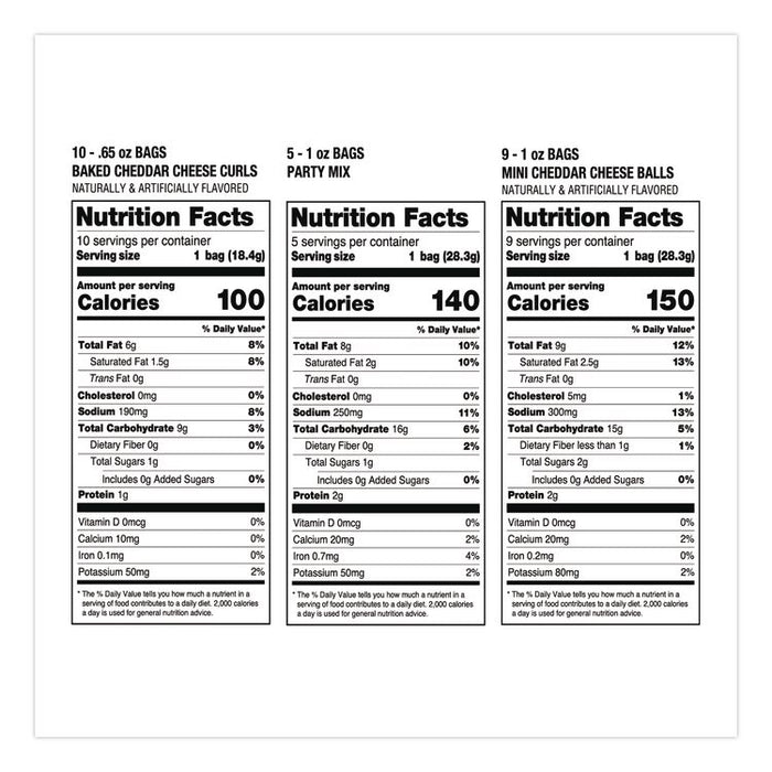Flavor Lovers Variety Pack, Assorted Flavors, 42/Carton