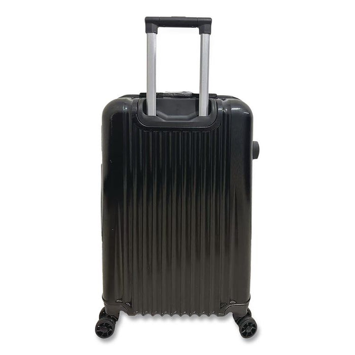 FORTE Banda ABS 3-Piece Luggage Set, Black