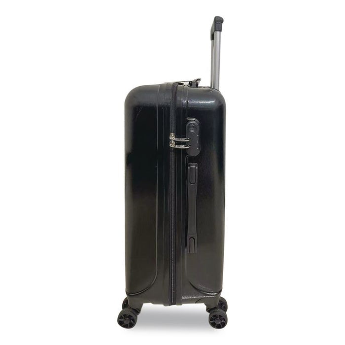 FORTE Banda ABS 3-Piece Luggage Set, Black