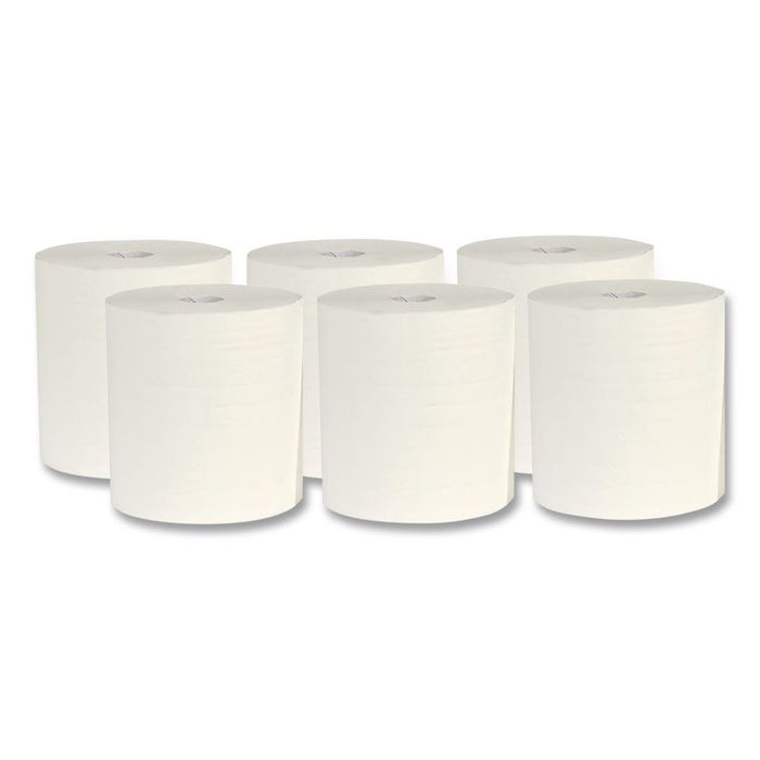 Center-Pull Paper Towels, 2-Ply, 11.75 x 7.68, White, 6 Rolls/Carton