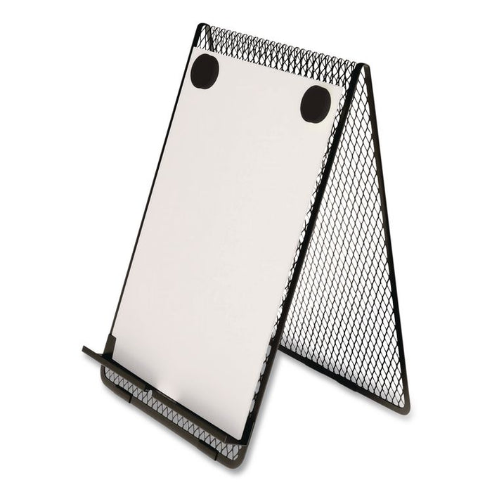 Wire Mesh Copy Holder, Holds Up to Letter Size Sheets, Metal, Black