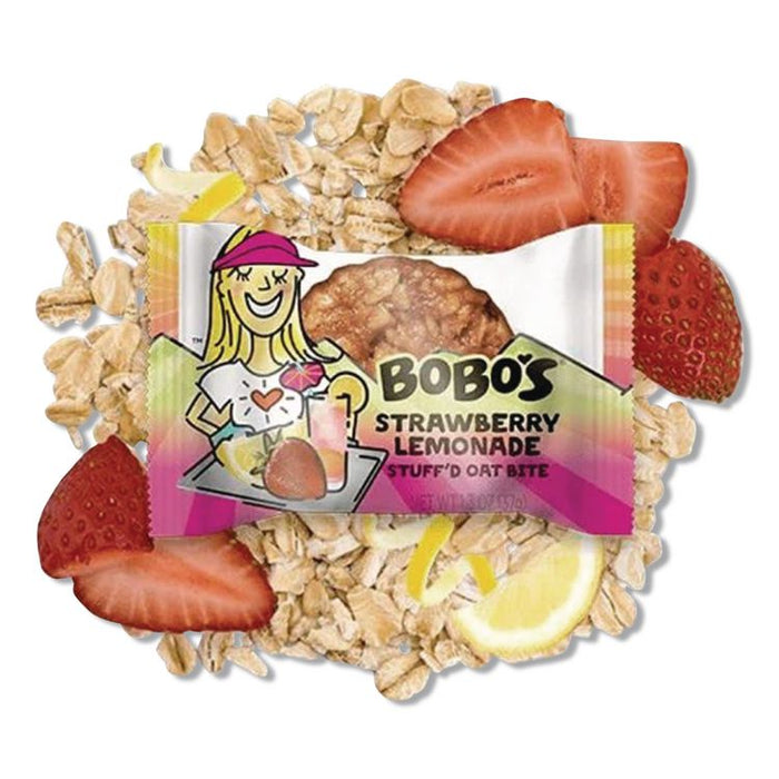 Stuff'd Oatmeal Bites, Strawberry Lemonade, 1.3 oz Individually Wrapped, 10/Box