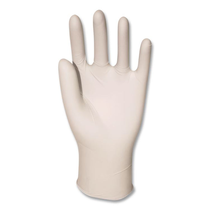 L5201 Series Powder-Free Latex Gloves, Small, 4 mil Thick, 9" Long, Cream, 100/Box