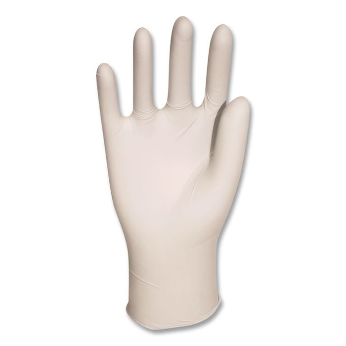 L5201 Series Powder-Free Latex Gloves, Small, 4 mil Thick, 9" Long, Ivory, 100/Box, 10 Boxes/Carton