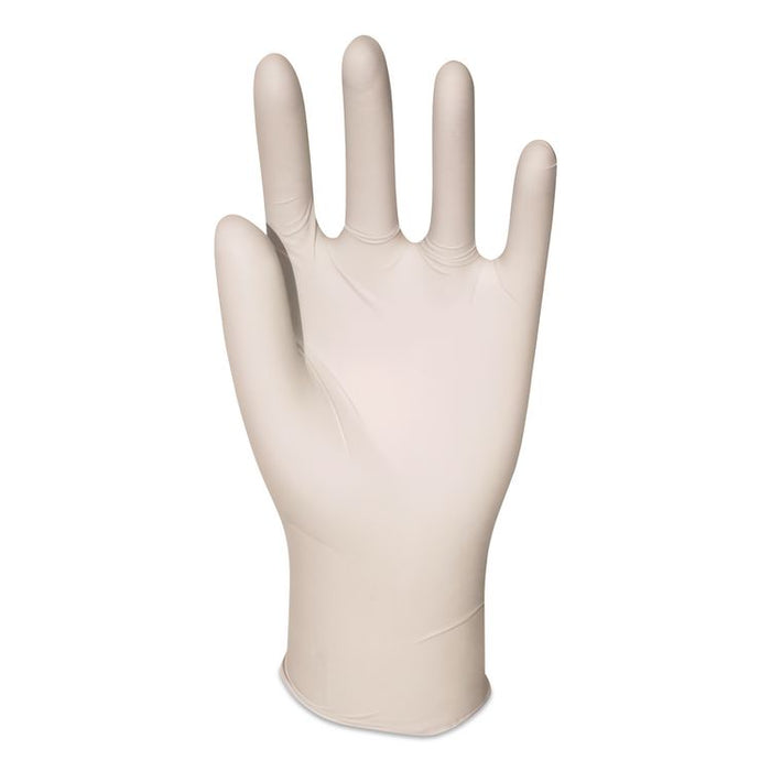 L5201 Series Powder-Free Latex Gloves, X-Large, 4 mil Thick, 9" Long, Ivory, 100/Box, 10 Boxes/Carton